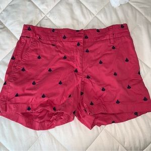Pink sailboat shorts